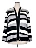 MING WANG Silver Cardigan Size 2X - photo 1