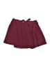 Commense Solid Burgundy Skort Size S - photo 1
