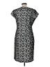 Alex Marie 100% Polyester Paisley Gray Cocktail Dress Size L - photo 2