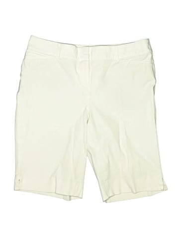 White House Black Market Khaki Shorts (view 1)