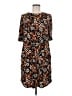 Donna Morgan Paisley Brown Casual Dress Size 6 - photo 1
