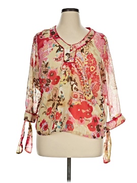 Coldwater Creek 3/4 Sleeve Blouse