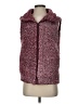 Sweet Claire 100% Polyester Burgundy Vest Size S - photo 1