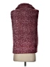 Sweet Claire 100% Polyester Burgundy Vest Size S - photo 2