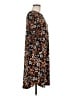 Donna Morgan Paisley Brown Casual Dress Size 6 - photo 4
