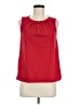 Talbots Red Sleeveless Blouse Size 6 - photo 1