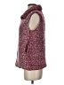 Sweet Claire 100% Polyester Burgundy Vest Size S - photo 5