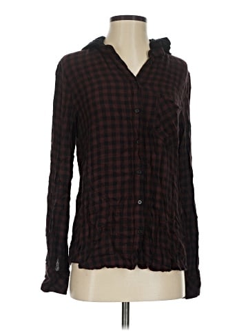 Cosmic Blue Love Long Sleeve Blouse (view 1)