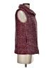 Sweet Claire 100% Polyester Burgundy Vest Size S - photo 4