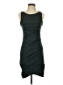 Leith Solid Gray Cocktail Dress Size S - photo 1