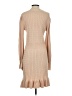 Flat White Tan Casual Dress Size S - photo 2