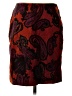 Talbots Paisley Burgundy Formal Skirt Size 4 - photo 1