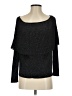 Uterque Black Long Sleeve Top Size S - photo 1