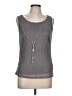 R&M Richards Gray Sleeveless Blouse Size 12 - photo 1
