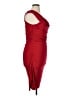 Spense 100% Polyester Red Cocktail Dress Size 14 - photo 4