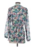 Matilda Jane 100% Polyester Teal 3/4 Sleeve Blouse Size S - photo 2