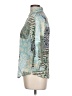 Van Heusen Paisley Teal 3/4 Sleeve Blouse Size L - photo 5