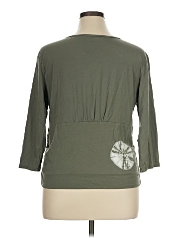 Soft Surroundings 3/4 Sleeve Top (view 2)