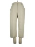 Gap 100% Polyester Solid Ivory Casual Pants Size 14 Petite - photo 1