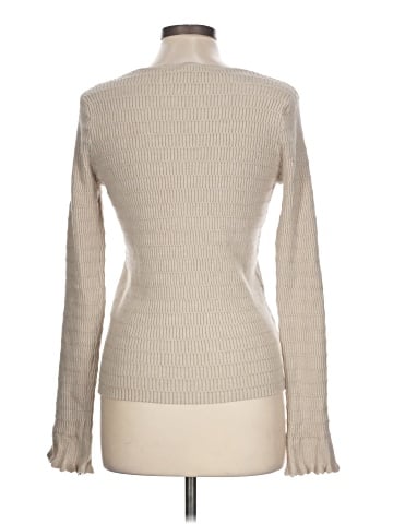 Hem & Thread Pullover Sweater (view 2)