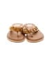 Yellow Box Tan Flip Flops Size 9 - photo 2