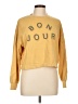 Sundry 100% Cotton Yellow Sweatshirt Size Lg (3) - photo 1