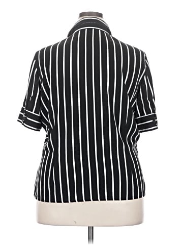 Joanna Plus Short Sleeve Blouse (view 2)