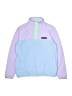 Lands' End 100% Polyester Purple Fleece Jacket Size 10 - 12 - photo 1