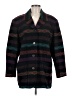 The Limited Stripes Aztec Or Tribal Print Burgundy Purple Coat Size M - photo 1