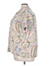 DonnKenny Classics 100% Polyester Paisley Ivory Short Sleeve Blouse Size 2X - photo 5