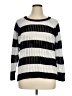 a.n.a. A New Approach Stripes Black Pullover Sweater Size 1X - photo 1