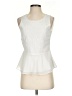 Under Skies Ivory Sleeveless Blouse Size S - photo 1