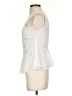 Under Skies Ivory Sleeveless Blouse Size S - photo 5