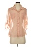 rue21 100% Polyester Pink 3/4 Sleeve Blouse Size S - photo 1