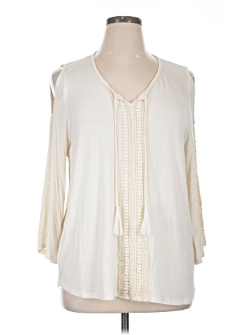 Style&Co 3/4 Sleeve Blouse (view 1)
