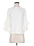 J.Crew 100% Polyester Ivory 3/4 Sleeve Blouse Size 00 (petite) - photo 1
