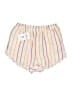 Vitamin A 100% Linen Stripes Ivory Shorts Size XS - photo 1