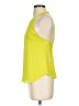 Naked Zebra 100% Polyester Yellow Sleeveless Blouse Size S - photo 5