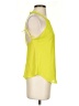 Naked Zebra 100% Polyester Yellow Sleeveless Blouse Size S - photo 4