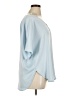 DKNY Jeans Blue Short Sleeve Blouse Size XL - photo 4