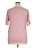Style&Co Pink Short Sleeve Top Size XL - photo 2