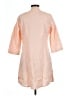 Malvin 100% Linen Pink 3/4 Sleeve Blouse Size 12 - photo 2