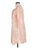 Malvin 100% Linen Pink 3/4 Sleeve Blouse Size 12 - photo 5