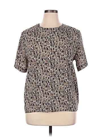 Notations Short Sleeve Blouse (view 1)