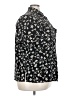Bobbie Brooks 100% Polyester Print Black Short Sleeve Blouse Size 18 - photo 4