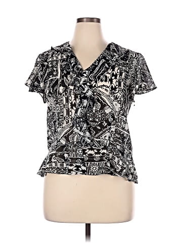 Chaps Short Sleeve Blouse (view 1)