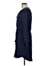Maison Jules 100% Polyester Solid Blue Casual Dress Size L - photo 5