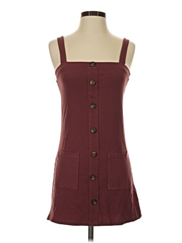 Olivaceous Casual Dress (view 1)