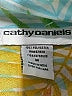 Cathy Daniels 100% Polyester Tropical Green 3/4 Sleeve Blouse Size M - photo 6