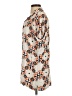 Assorted Brands Print Orange Short Sleeve Blouse Size S - photo 5